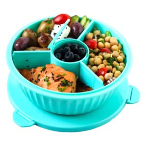 3 תאים Poke Bowl - Paradise Aqua 2912