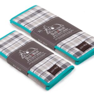 משטח ייבוש כלים דיש וויש המקורי 51X36 אלסקה טורקיז 1600